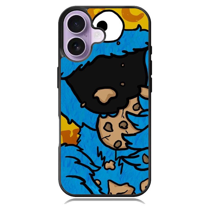 Cookie Monster iPhone 16 Plus Case DC0380