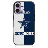 Dallas Cowboy iPhone 16 Case DC0425