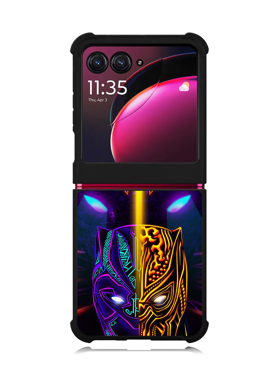 Black Panther 3rd Motorola Moto Razr Plus 2023 , Moto Razr+ 2023 Case