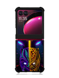 Black Panther 3rd Motorola Moto Razr Plus 2023 , Moto Razr+ 2023 Case