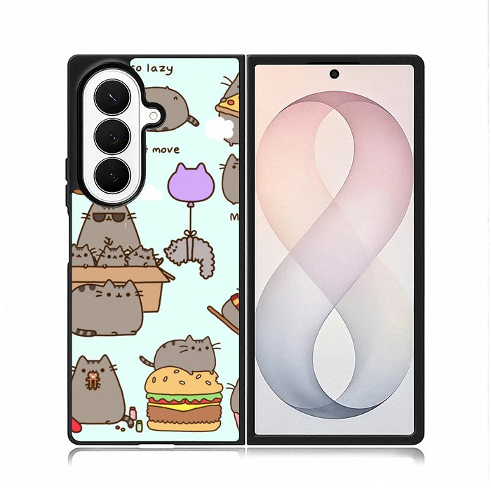 Pusheen Cat Samsung Galaxy Z Fold 8 Ultra Case DC1525