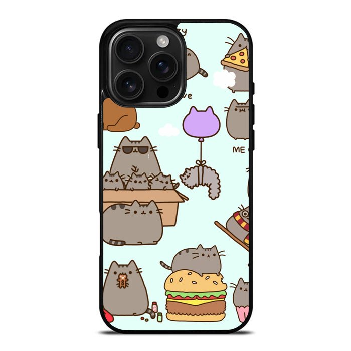 Pusheen Cat iPhone 16 Pro Max Case DC1525