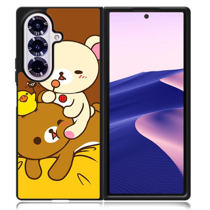 Rilakkuma Samsung Galaxy Z Fold 7 Case DC1582
