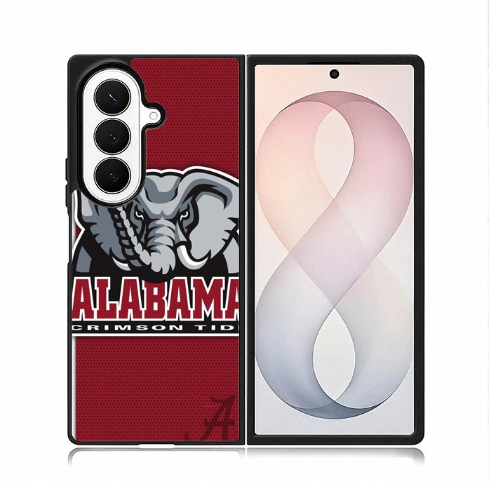 Alabama Crimson Tide Samsung Galaxy Z Fold 8 Ultra Case DC0040