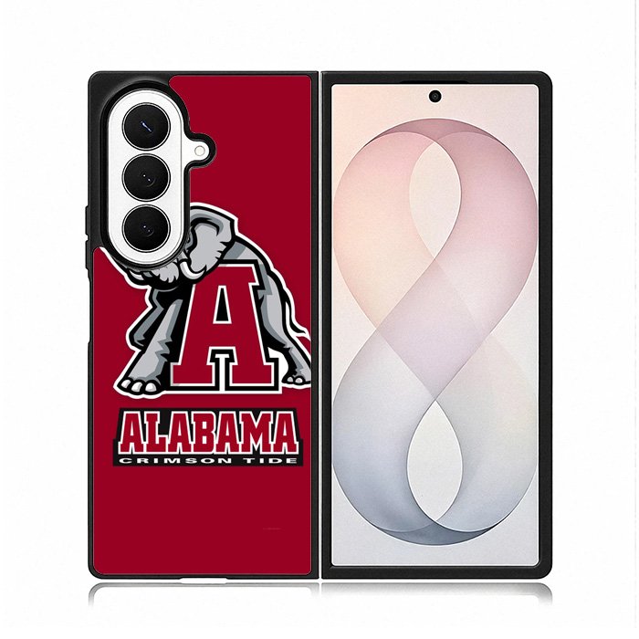 Alabama Crimson Tide Samsung Galaxy Z Fold 8 Ultra Case DC0047