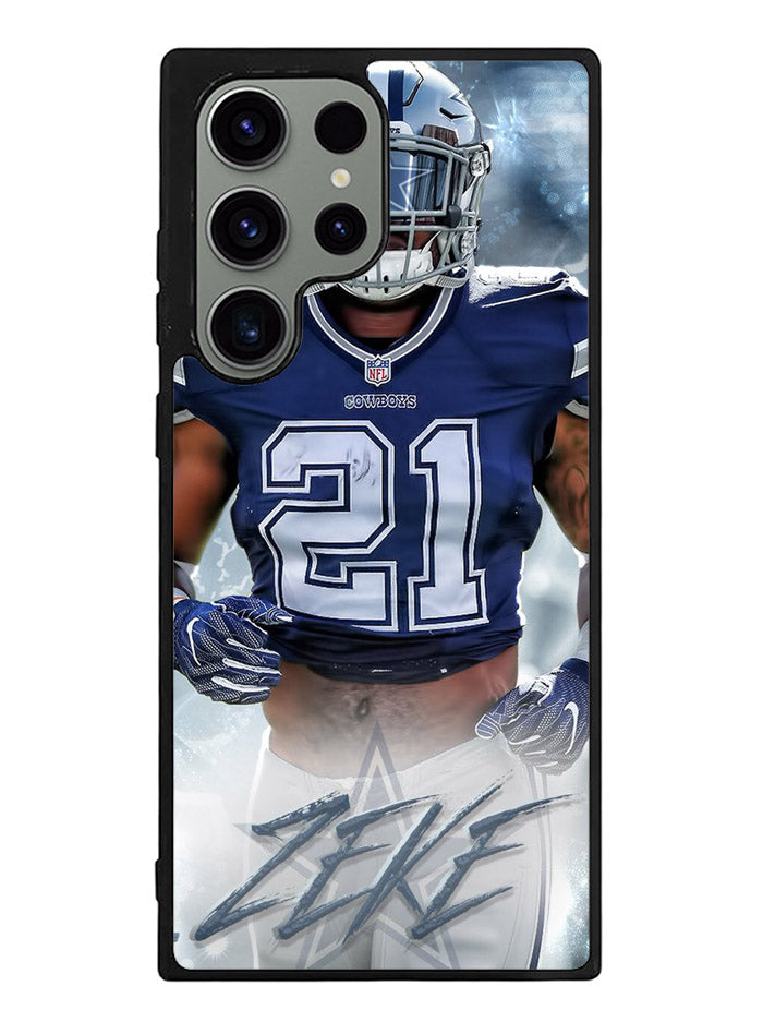 Ezekiel Elliott Dallas Cowboys Samsung Galaxy S23 Ultra 5G Case