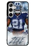 Ezekiel Elliott Dallas Cowboys Samsung Galaxy S25 5G Case