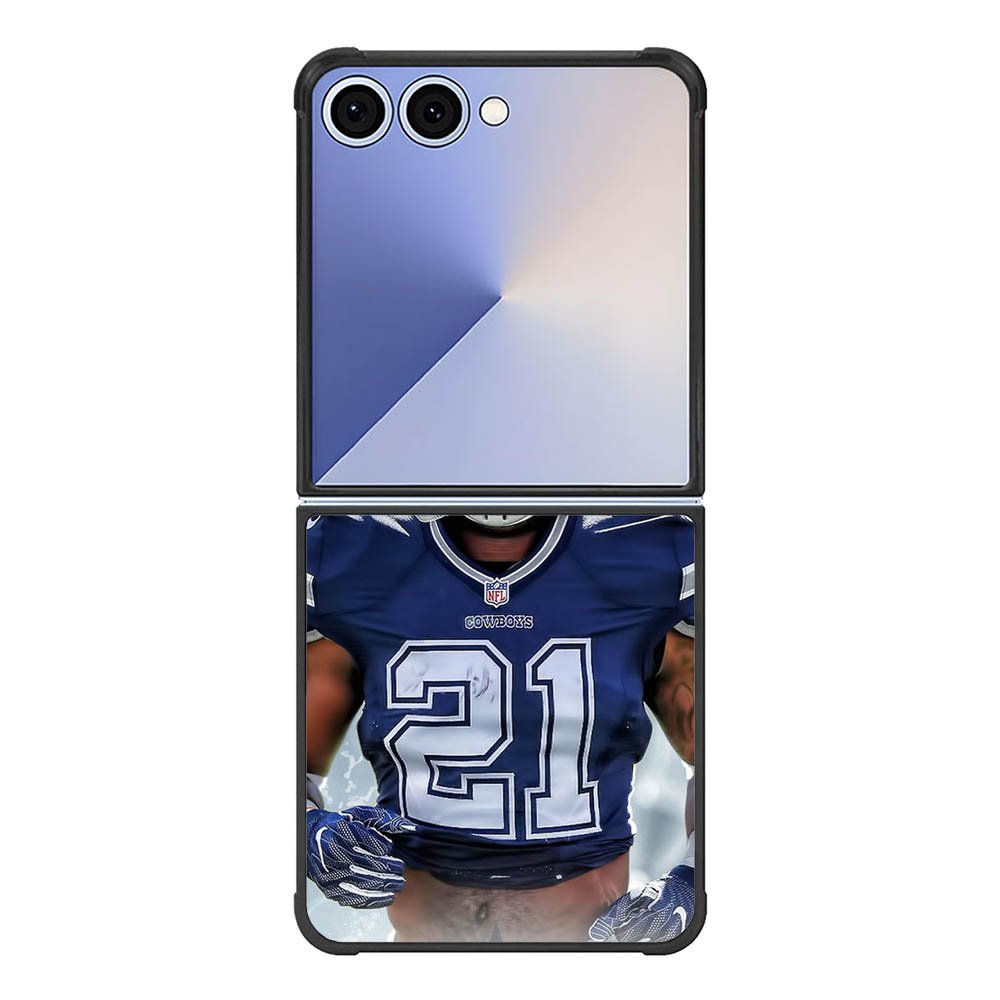 Ezekiel Elliott Dallas Cowboys Samsung Galaxy Z Flip 7 5G Case