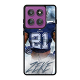 Ezekiel Elliott Dallas Cowboys Motorola Moto Edge 60 Pro Case