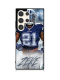 Ezekiel Elliott Dallas Cowboys Samsung Galaxy S25 Ultra 5G Case
