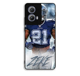 Ezekiel Elliott Dallas Cowboys Motorola Moto Edge 2024 Case DC2109
