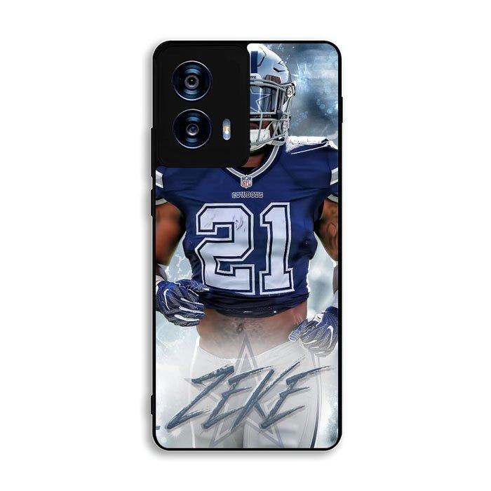 Ezekiel Elliott Dallas Cowboys Motorola Moto G Power 5G 2024 Case DC1362