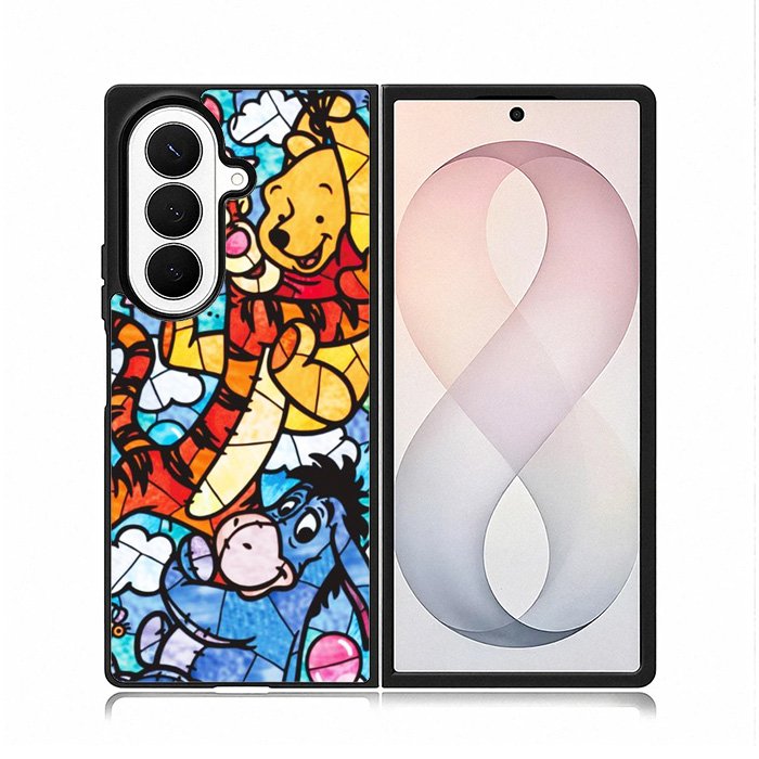 Winnie the pooh 1st Samsung Galaxy Z Fold 8 Ultra Case