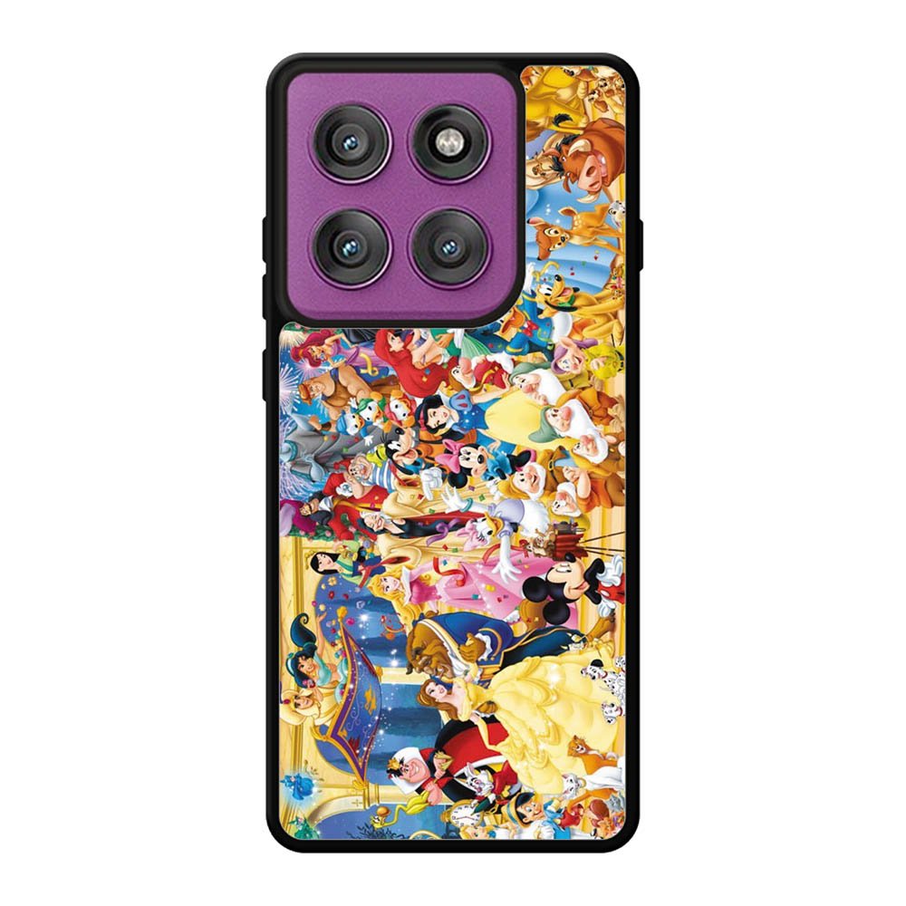 Disney All Characters 3rd Motorola Moto Edge 60 Pro Case