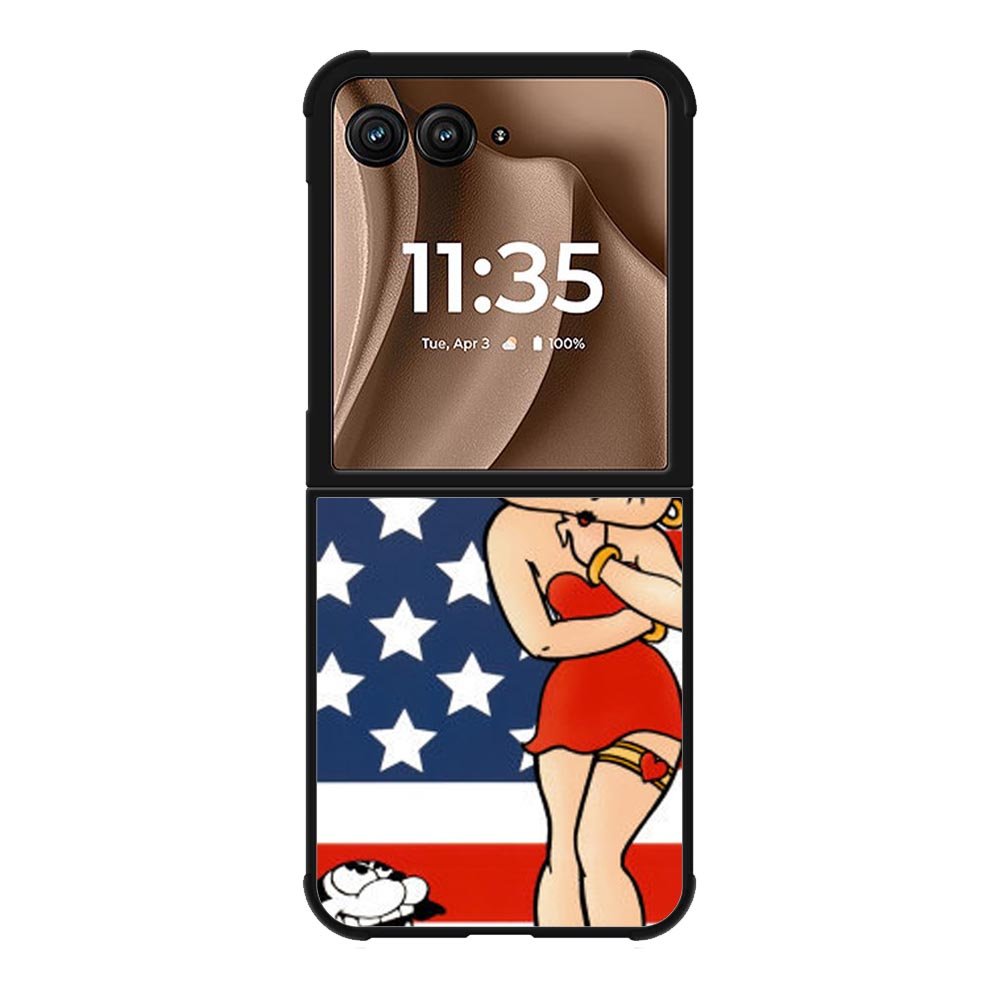 Betty Boop 3rd Motorola Moto RAZR Plus 2025 Case