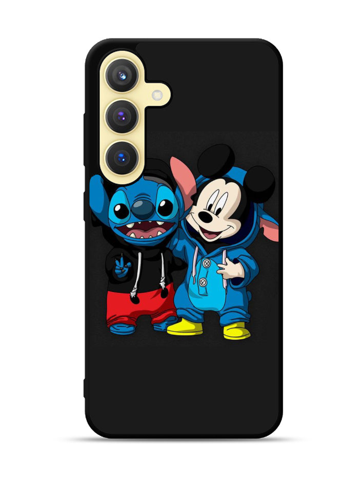 stitch and mickey mouse Samsung Galaxy S25 Plus 5G , Samsung Galaxy S25+ 5G Case