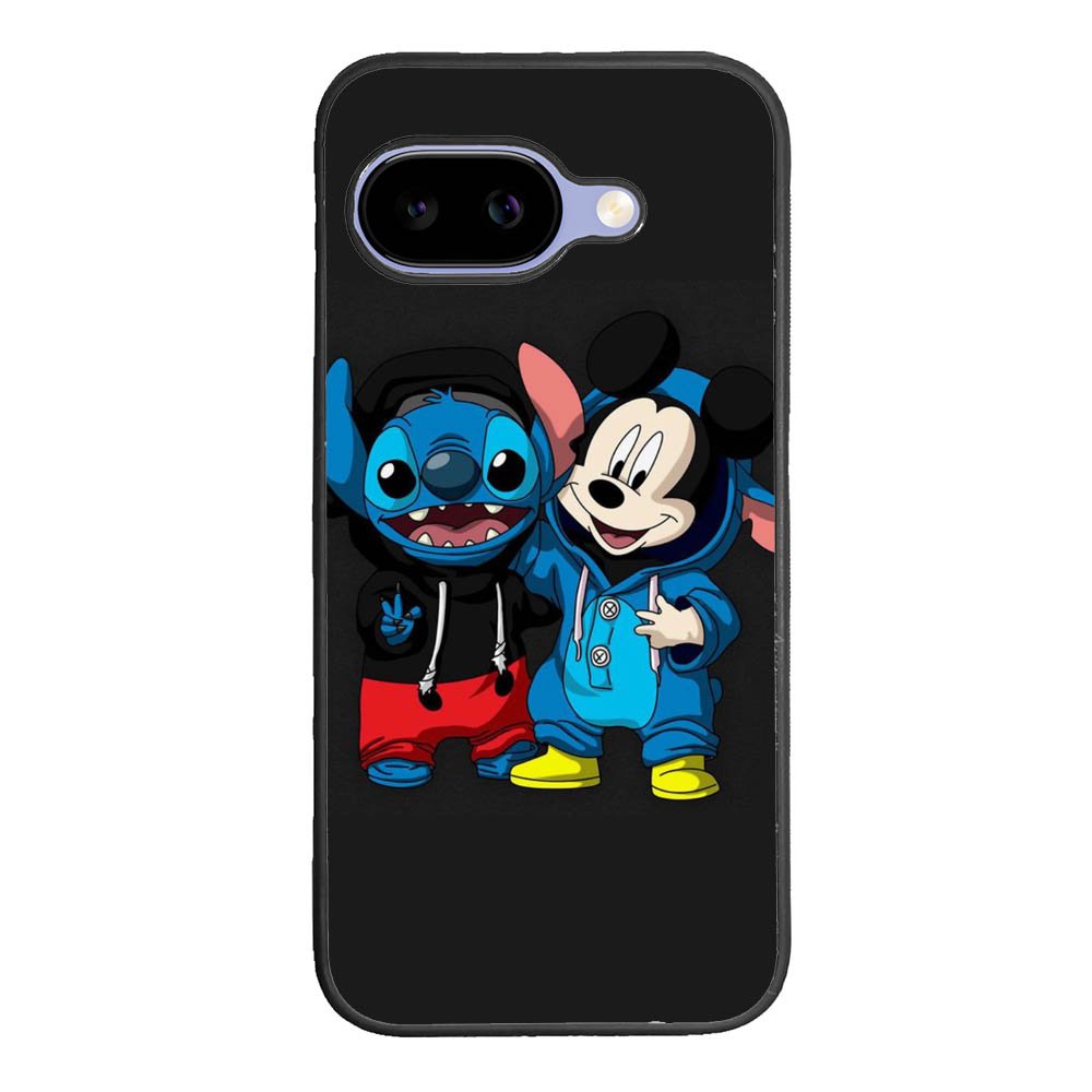 stitch and mickey mouse Google Pixel 10A Case