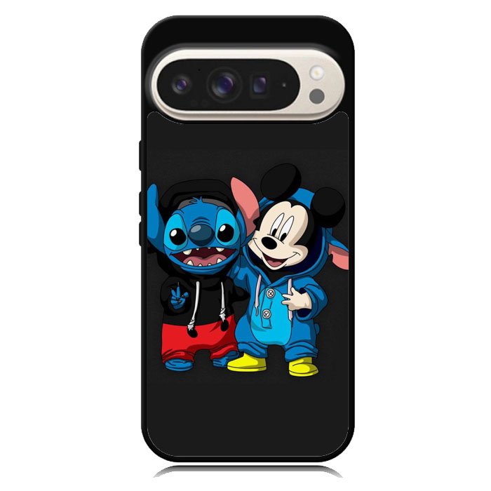 Stitch And Mickey Mouse Google Pixel 10 Pro XL Case DC1771
