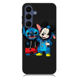 Stitch And Mickey Mouse Samsung Galaxy S23 Case DC1771