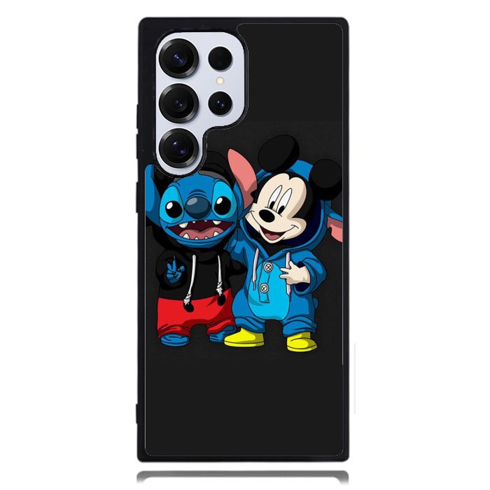 Stitch And Mickey Mouse Samsung Galaxy S24 Ultra Case DC1771