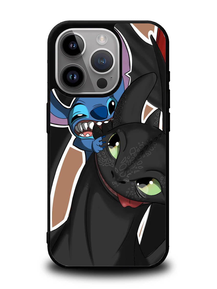 stitch toothless iPhone 15 Pro Case