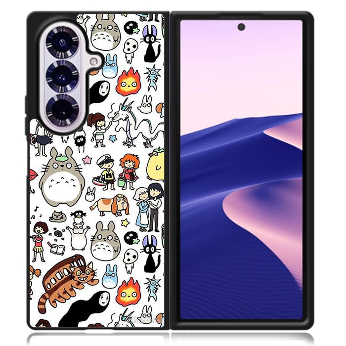 Totoro Case Samsung Galaxy Z Fold 7 Case DC1901