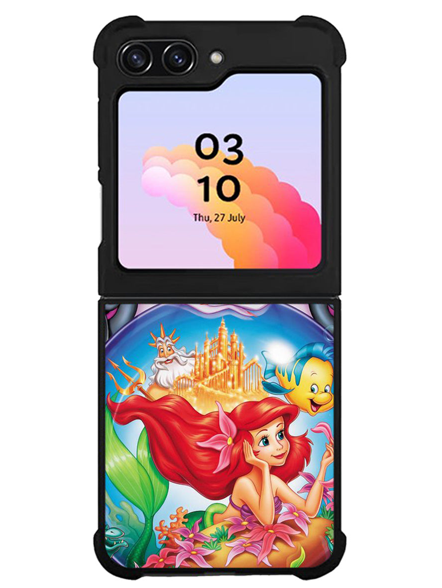 the little mermaid 1st Samsung Galaxy Z Flip 5 5G 2023 Case