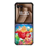 the little mermaid 1st Motorola Moto RAZR Plus 2025 Case