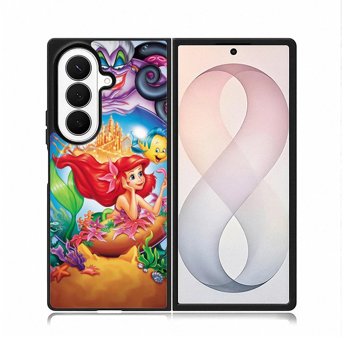 the little mermaid 1st Samsung Galaxy Z Fold 8 Ultra Case