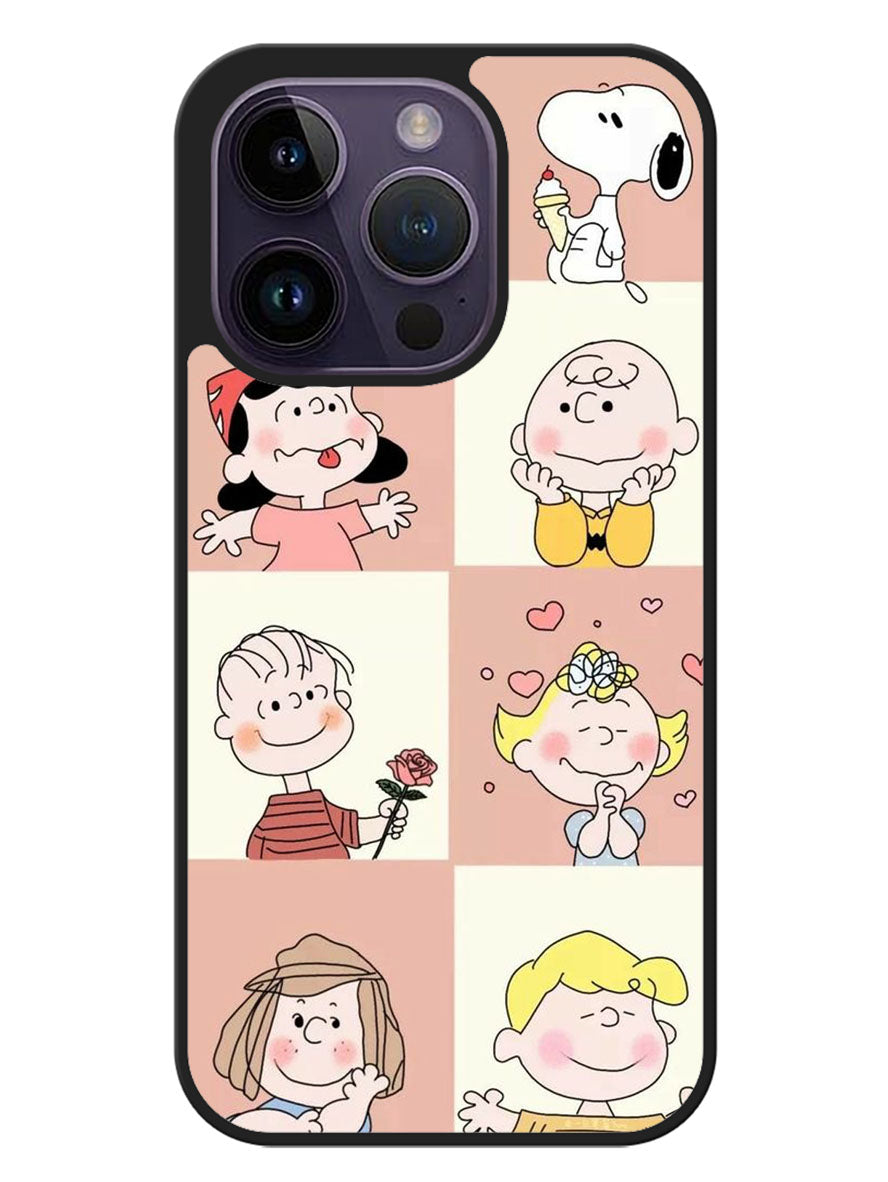 Snoopy Google iPhone 14 Pro Case