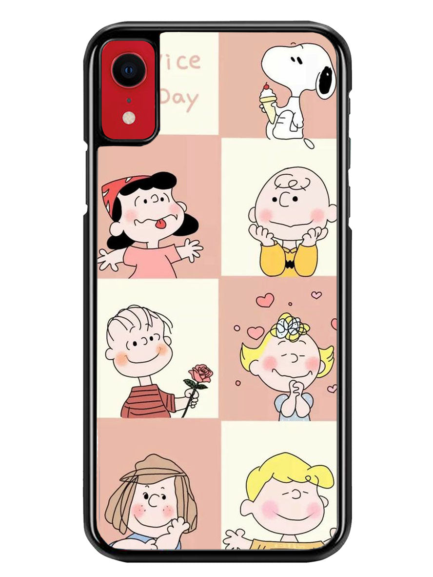 Snoopy Google iPhone XR Case