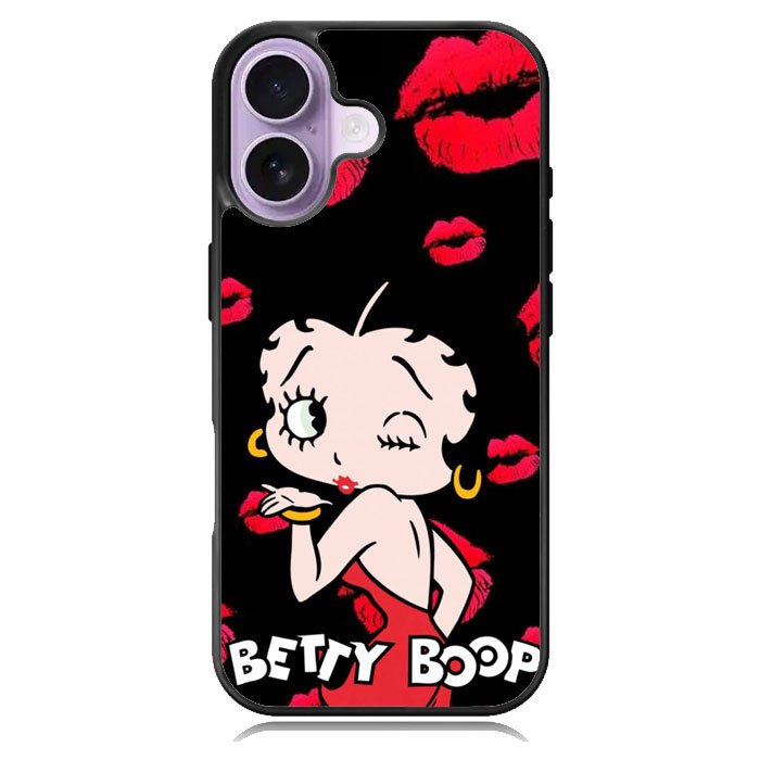 Betty Boop iPhone 16 Case DC0171