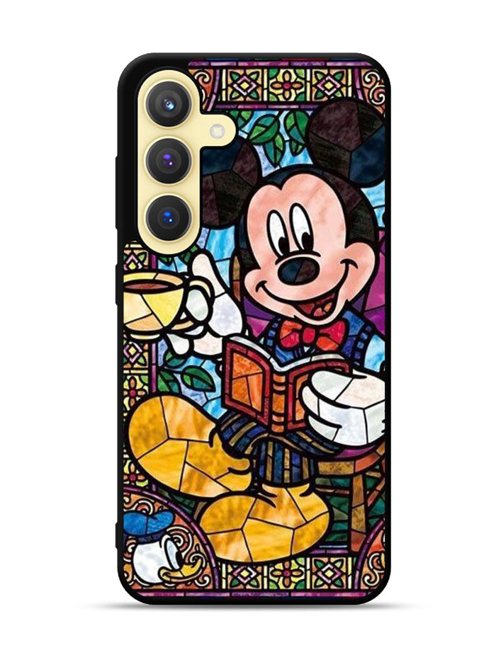 Stained Glass Disney Samsung Galaxy S24 Plus 5G , Samsung Galaxy S24+ 5G Case