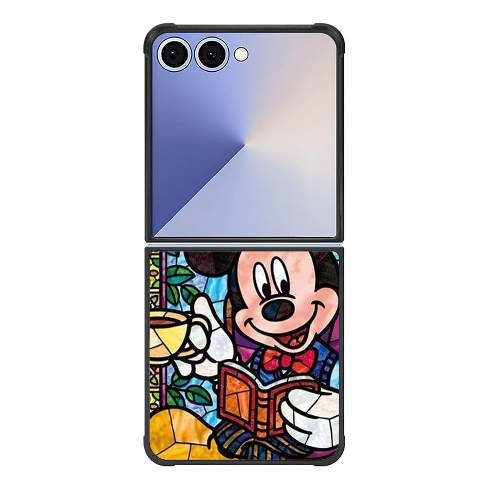 Stained Glass Disney Samsung Galaxy Z Flip 7 5G Case