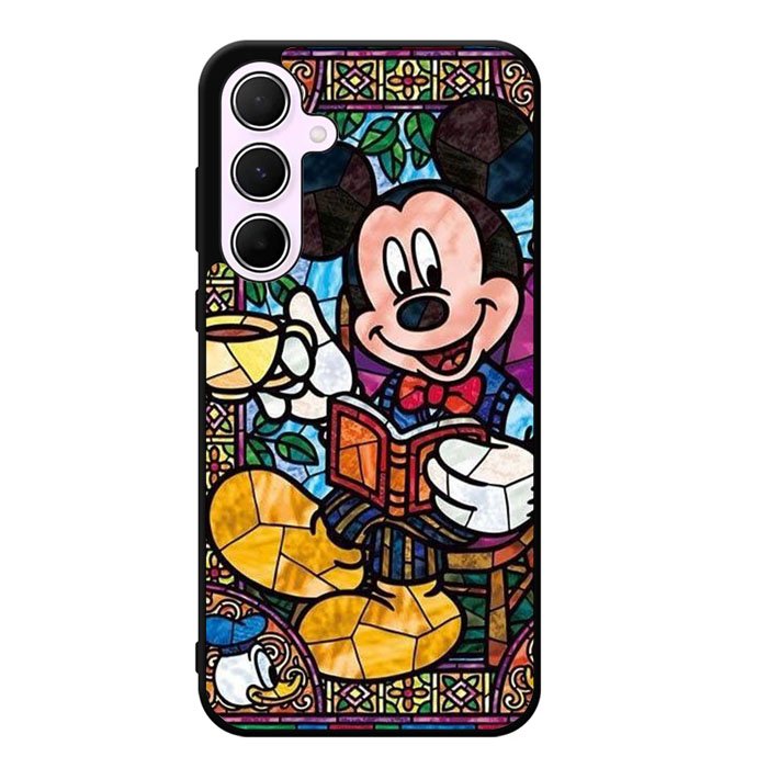 Stained Glass Disney Samsung Galaxy A55 5G Case DC1732