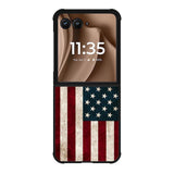 American Flag 4th Motorola Moto RAZR Plus 2025 Case