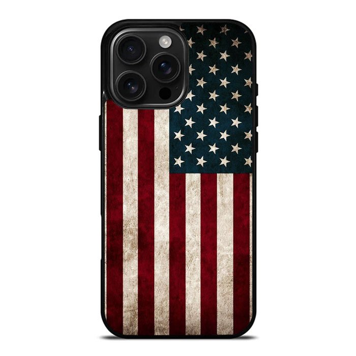 American Flag iPhone 16 Pro Case DC0067
