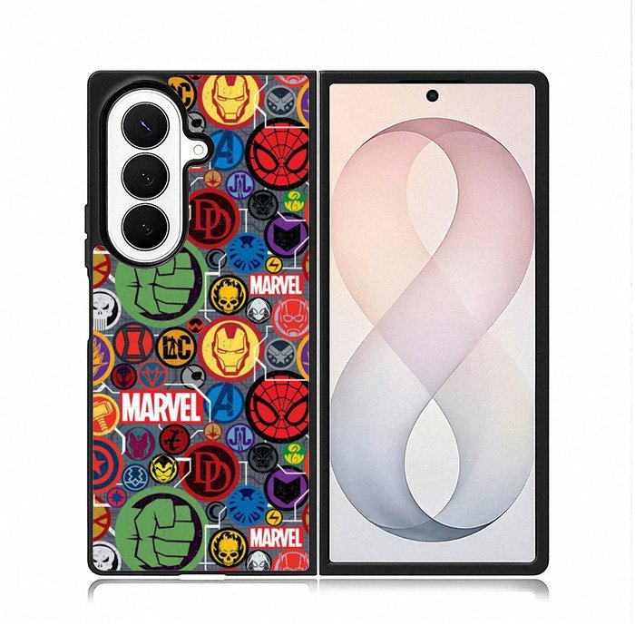 Marvel Samsung Galaxy Z Fold 8 Ultra Case DC1104