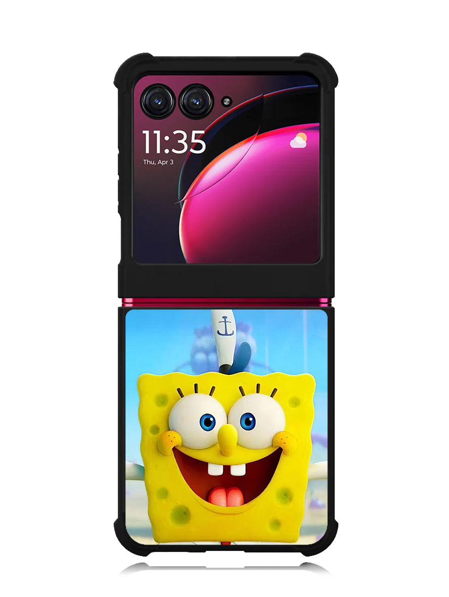 Spongebob Sponge On The Run Motorola Moto Razr Plus 2023 , Moto Razr+ 2023 Case