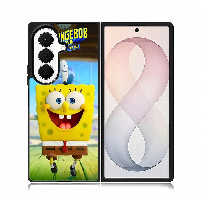 Spongebob Sponge On The Run Samsung Galaxy Z Fold 8 Ultra Case
