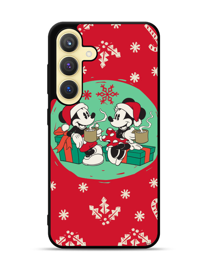mickey and minnie christmas Samsung Galaxy S25 Plus 5G , Samsung Galaxy S25+ 5G Case