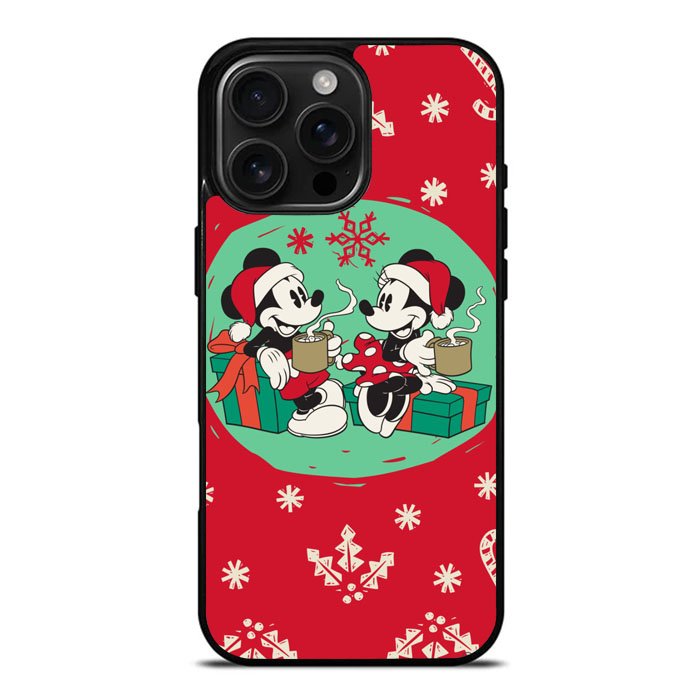Mickey And Minnie Christmas iPhone 16 Pro Case DC1160
