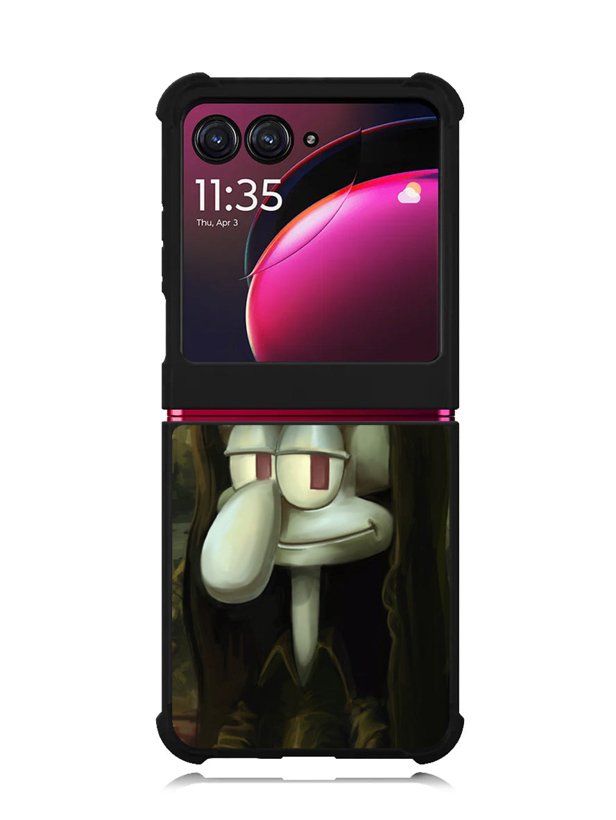 Squidward Monalisa Motorola Moto Razr Plus 2023 , Moto Razr+ 2023 Case