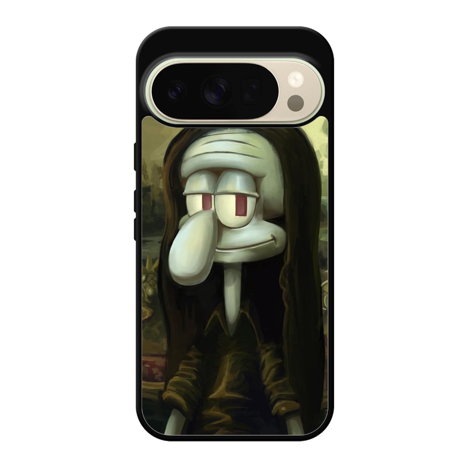 Squidward Monalisa Google Pixel 10 Pro Case