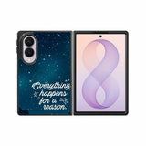 Everything Happens For A Reason Samsung Galaxy Z Fold 8 Case DC0610