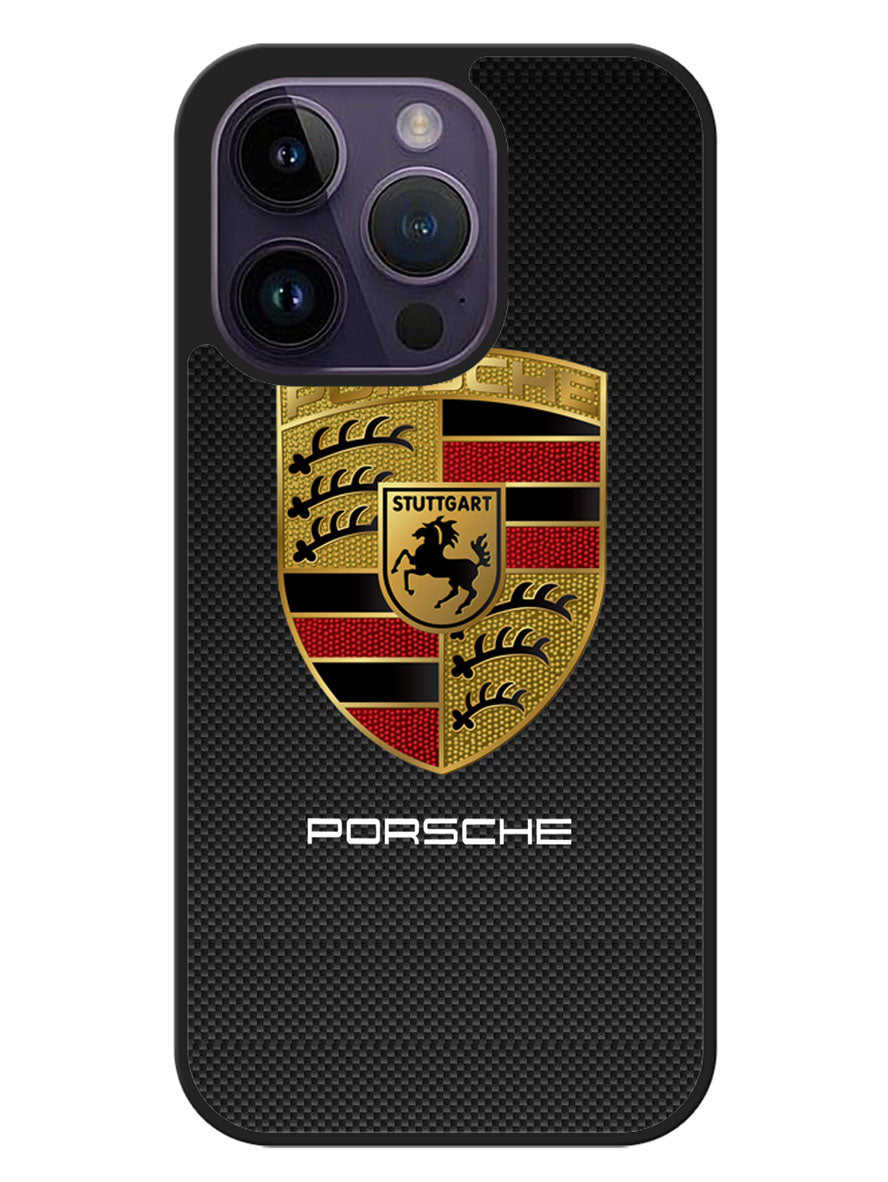 Porsche Logo Google iPhone 14 Pro Case BLN1719