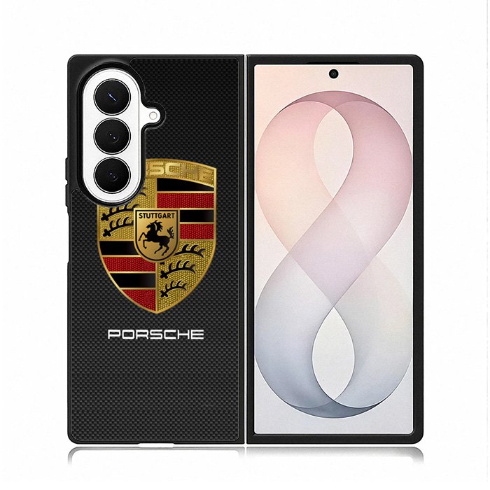 Porsche Logo Samsung Galaxy Z Fold 8 Ultra Case DC1508