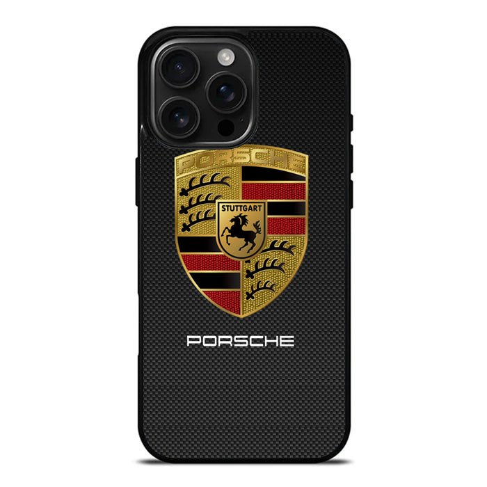 Porsche Logo iPhone 16 Pro Max Case DC1508