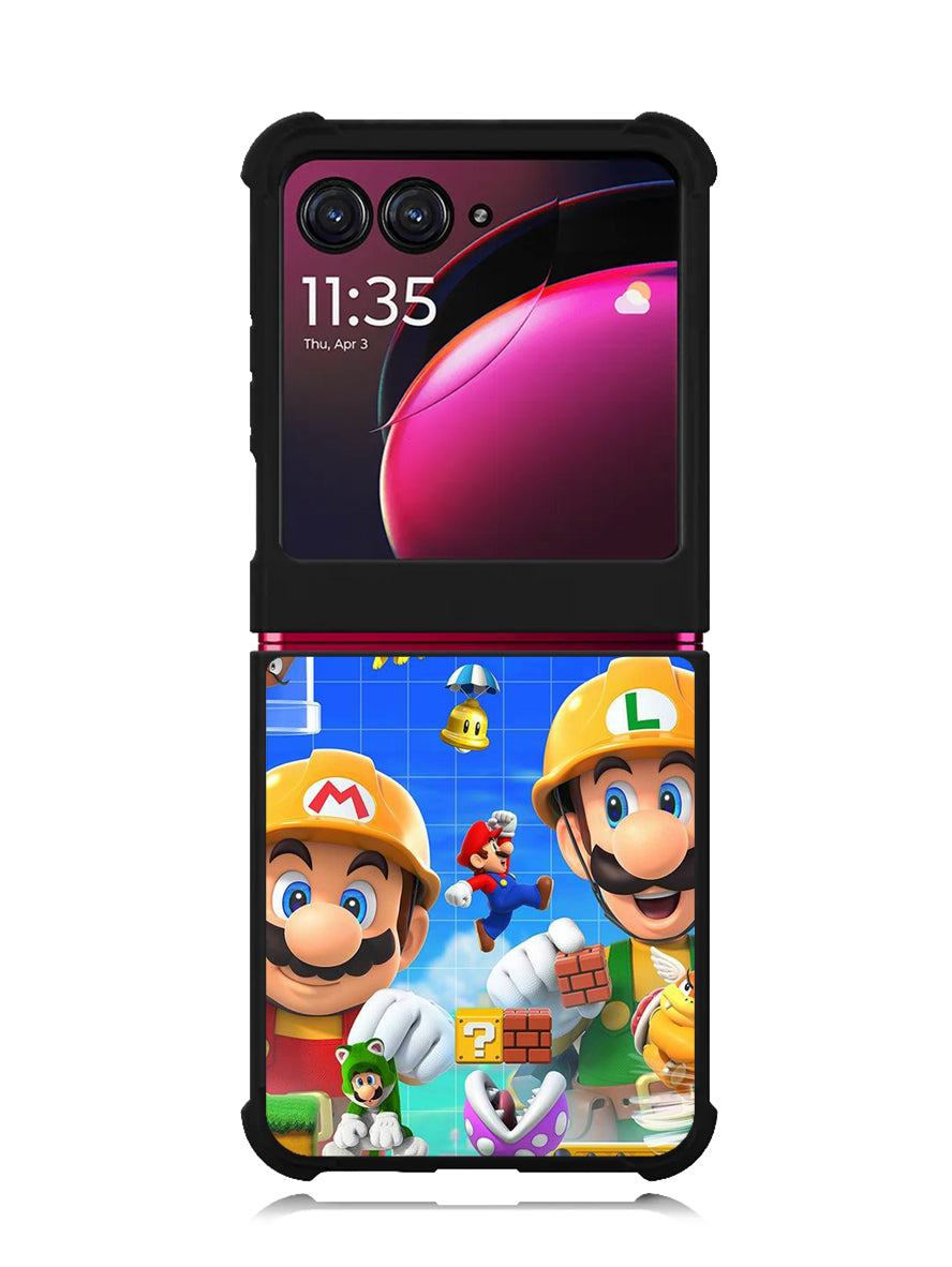 super mario 3rd Motorola Moto Razr Plus 2023 , Moto Razr+ 2023 Case