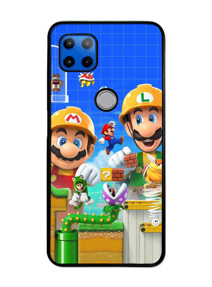 super mario 3rd Motorola Moto G 5G Case , Moto One 5G Ace Case